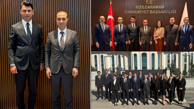 HSK Üyesi Özdemir'den Ankara'da peş peşe temaslar! O ilçelerin adliyelerini ziyaret etti