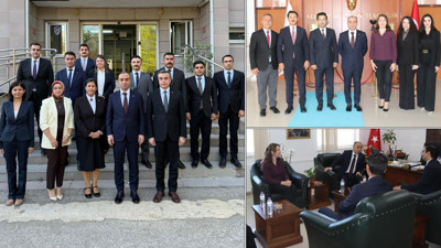 HSK Üyesi Özdemir'in Ankara'daki temasları sürüyor! Yargı mensuplarıyla bir araya geldi