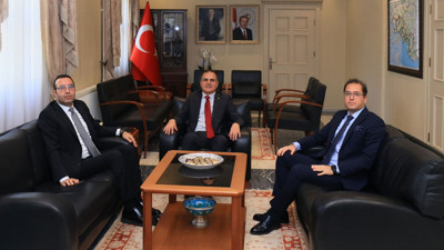 Başsavcı İşlek ve Komisyon Başkanı Çiloğlu'ndan Vali Akbıyık'a ziyaret