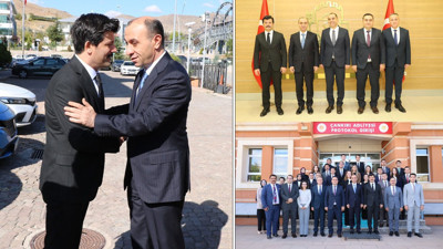 HSK Üyesi Özdemir, Çankırı’da! Adliye ve Valiliğe ziyaret…