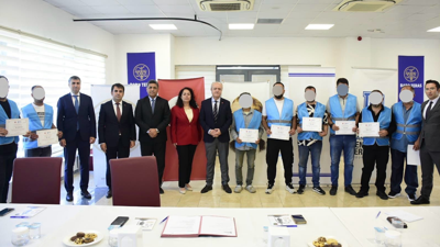 Başsavcı Eker, yükümlülere teşekkür belgelerini verdi