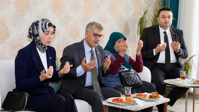 Polis memuru Bünyamin Yiğit’e vefa! Vali ve Başsavcı'dan taziye ziyareti