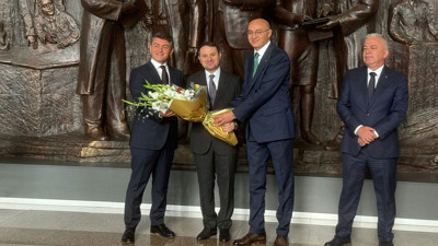 Çağlayan Adliyesi'nde tören! Duman ve Dönmez, yeni görev yerlerine uğurlandı