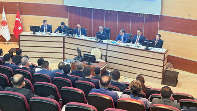 Mersin Adliyesi’nde değerlendirme toplantısı! Başsavcı Çelikkol başkanlık etti