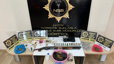 Dörtyol'da uyuşturucuya geçit yok! Çok sayıda kişi gözaltına alındı