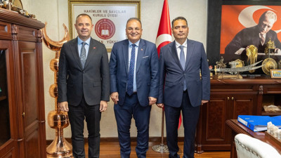 Başkan Bulut ile Başsavcı Taşkoparan HSK Üyesi Yüksel ile bir araya geldi!