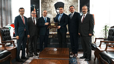 HSK Üyesi Özdemir, Düzce Adliyesi'nde! Başsavcı ve Komisyon Başkanı karşıladı