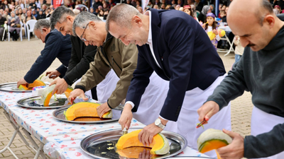 Kızıldamlar Kabağı Festivali renkli görüntülere sahne oldu! Başsavcı Burak Olgun da katıldı
