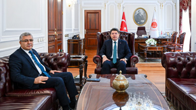 Bakan Tunç, Yargıtay Başsavcısı Şentürk ile bir araya geldi