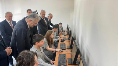 Adliyenin bilgisayarları çocuklara umut oldu! Köy okulunda bilişim sınıfı kuruldu
