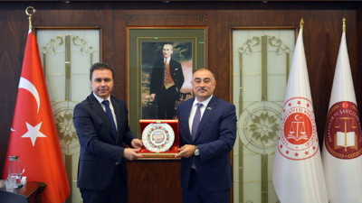 Azerbaycan Büyükelçisi Memmedov’dan, Başsavcı Karaköse’ye ziyaret