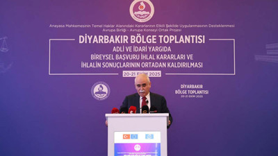 AYM Başkanı Özkaya, Diyarbakır’daki toplantıda konuştu… İşte mesajları