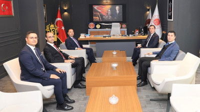 Vali Karakaya'dan HSK Başmüfettişi Doludeniz'e iadeiziyaret