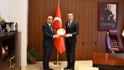 HSK Üyesi Özdemir, Hatay Adliyesi’nde! Başsavcı Karahan karşıladı