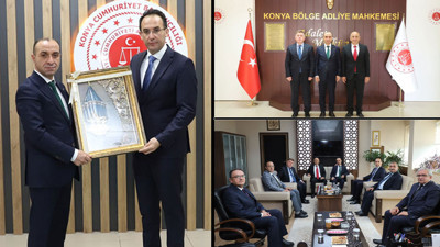 Sait Özdemir, Konya'da! Yargı teşkilatıyla bir araya geldi