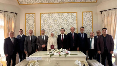 Yargı teşkilatını buluşturan nikah! Hakim Meral ve Savcı Turan evlendi