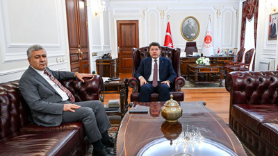 Bakan Tunç, Yargıtay Başsavcısı Şentürk’le bir araya geldi