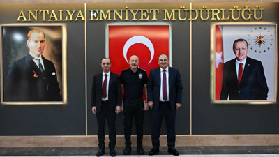 HSK Üyeleri Yüksel ve Özdemir’den, Emniyet Müdürü Zaimoğlu’na ziyaret