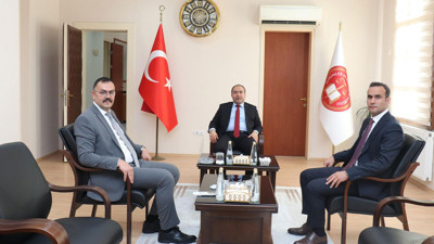 HSK Üyesi Ateş, Amasya Adliyesi’nde! Başsavcı ve Komisyon Başkanıyla görüştü