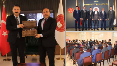 HSK Üyesi Ateş'ten peş peşe temaslar! Üç ilin adliyesini ziyaret etti