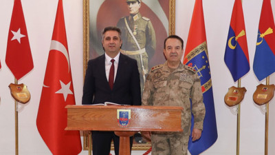 Başsavcı Karaca'dan İl Jandarma Komutanı Tombul'a ziyaret