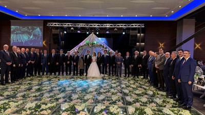 Yargı ve mülkiye camiasını buluşturan düğün! Başsavcı Yeldan'ın mutlu günü