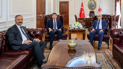 AYM Başkanı Özkaya'dan Bakan Tunç'a ziyaret