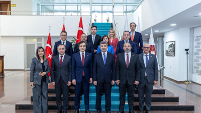 Fuzuli Aydoğdu, Filistin Başsavcısı ve beraberindeki heyeti kabul etti