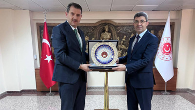 HSK Başkanvekili Aydoğdu’dan Bakan Yardımcısı Ayhan’a tebrik ziyareti