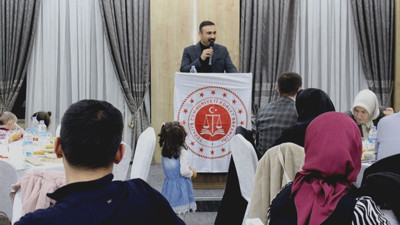 Erzincan Adliyesi'nde veda yemeği! Başsavcı Değerli, iki isme başarılar diledi