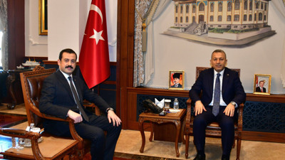 Başsavcı Özsöğüt’ten Vali Şahin’e Ziyaret