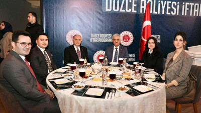 Geleneksel Düzce Adliyesi iftarı düzenlendi