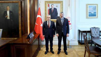 Yargıtay Başsavcısı Şentürk'ten İçişleri Bakanı Çiftçi'ye ziyaret