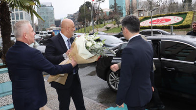 HSK Genel Sekreter Yardımcısı Örücü yeni görev yerine Başsavcı Dönmez tarafından uğurlandı
