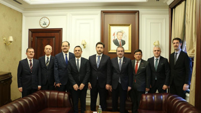 Adalet Bakan Yardımcısı Burak Ceyhan'a yargı camiasından ziyaret