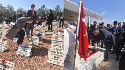 Mardin Cumhuriyet Başsavcılığı ve Denetimli Serbestlik İl Müdürlüğünden şehitlik ziyareti
