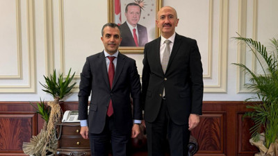 İçişleri Bakan Yardımcısı Cangir'den Adalet Bakan Yardımcısı Aydoğdu'ya ziyaret