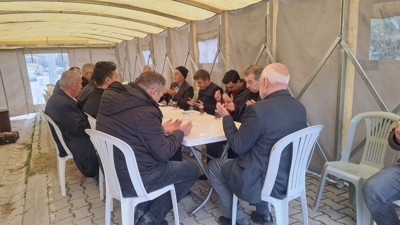Başsavcı Akın Çetin ve il protokolünden taziye ziyareti