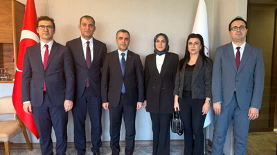 Burdur ve Karaman yargı heyetinden Bakan Yardımcısı Aydoğdu’ya ziyaret