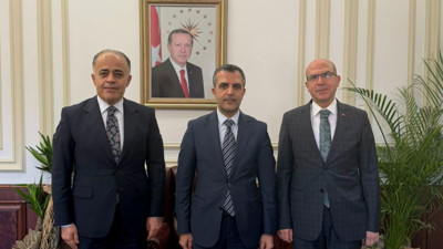 Başsavcı Güven ve Komisyon Başkanı Bilen'den Bakan Yardımcısı Aydoğdu’ya ziyaret