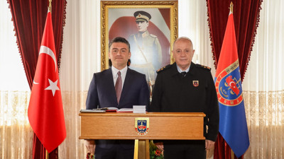 Başsavcı Dönmez'den İl Jandarma Komutanı'na ziyaret