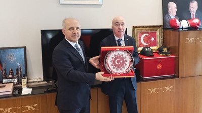 Ankara BAM Başsavcısı İnal'dan Cumhurbaşkanı Başdanışmanı Aslan'a ziyaret