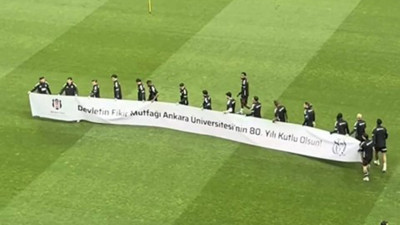 Beşiktaş’tan Ankara Üniversitesi’nin 80. yılına anlamlı kutlama