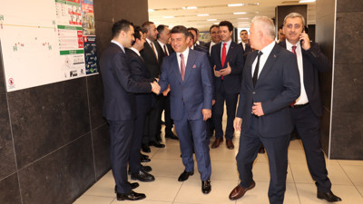 İstanbul Adliyesinde bayramlaşma töreni
