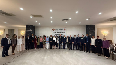 Kahta Adliyesinde veda programı