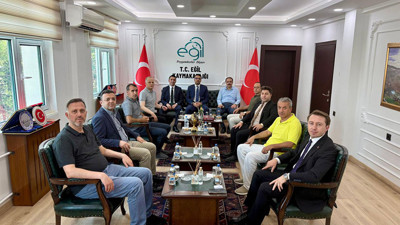 HSK'dan Kaymakam Hülür'e ziyaret