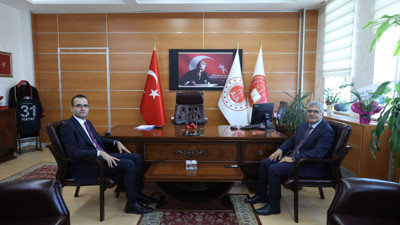 Bingöl Valisi Çelik’ten Başsavcı Uğur Akın’a ziyaret