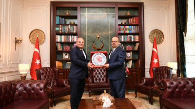 HSK 1. Daire Üyesi Yüksel'den Vali Canbolat'a ziyaret