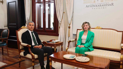 Başsavcı Vekili Gündüz, Vali Aktaş'ı ziyaret etti
