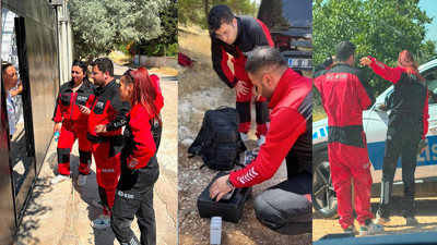 Gaziantep AD-KUR ekibi aranan kayıp şahsı buldu